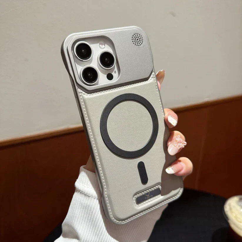 Premium Metallic AeroFLex phone Case With Aroma Perfume Cover Compatible For iPhone Series